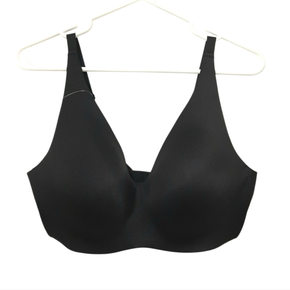 Wacoal Flawless Comfort Wire Free TShirt Bra Black Size 2XL B/C Runs Small - Picture 2 of 9